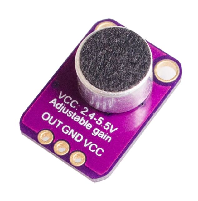 Microfoon versterker regelbaar module met MAX4466